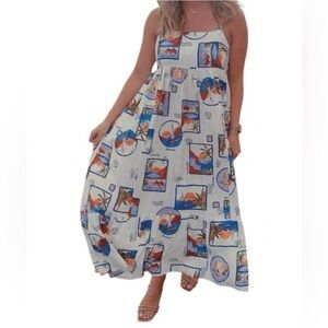 Anthropologie Paper Heart La Dolce Vida dress maxi dress XS